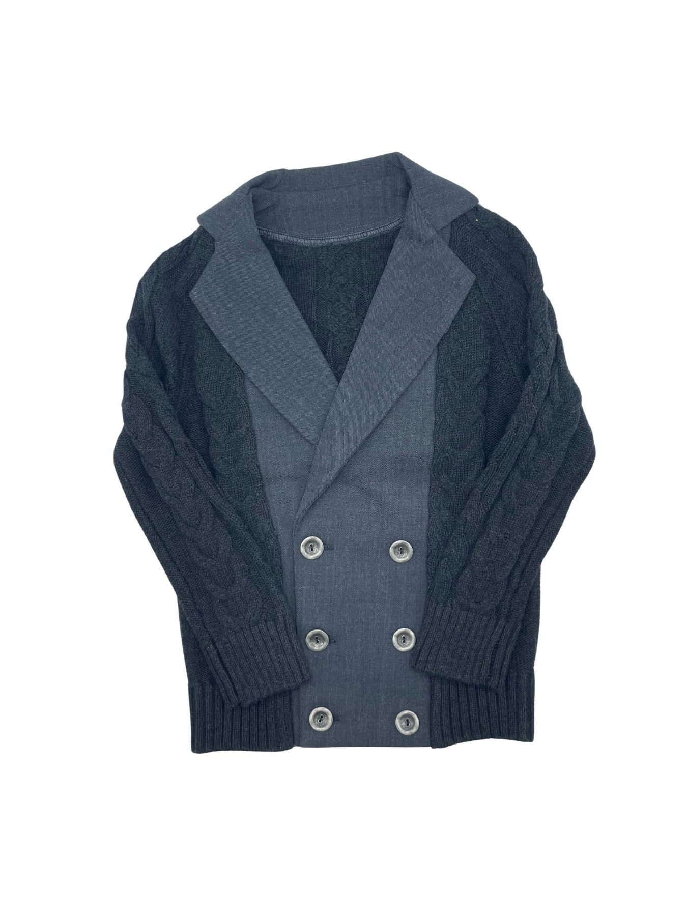 Canoe Cable Blazer Gray (3-16)