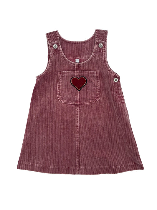 Best Friendz Cord Heart jumper 2Y-14Y)