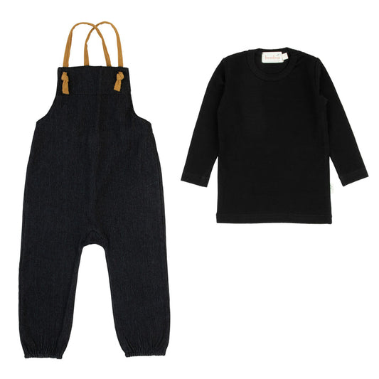 Bondoux Boys Yellow Denim Romper ( SZ 24m )