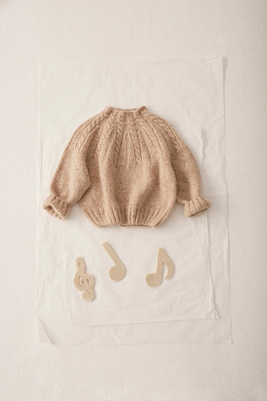 Cozmo cabled baby sweater (SZ 12-24m)