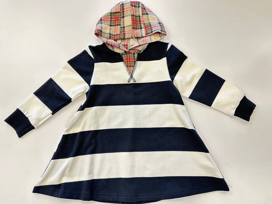 Best Frendz Plaid Hooded Dress ( Sz 2-10 )