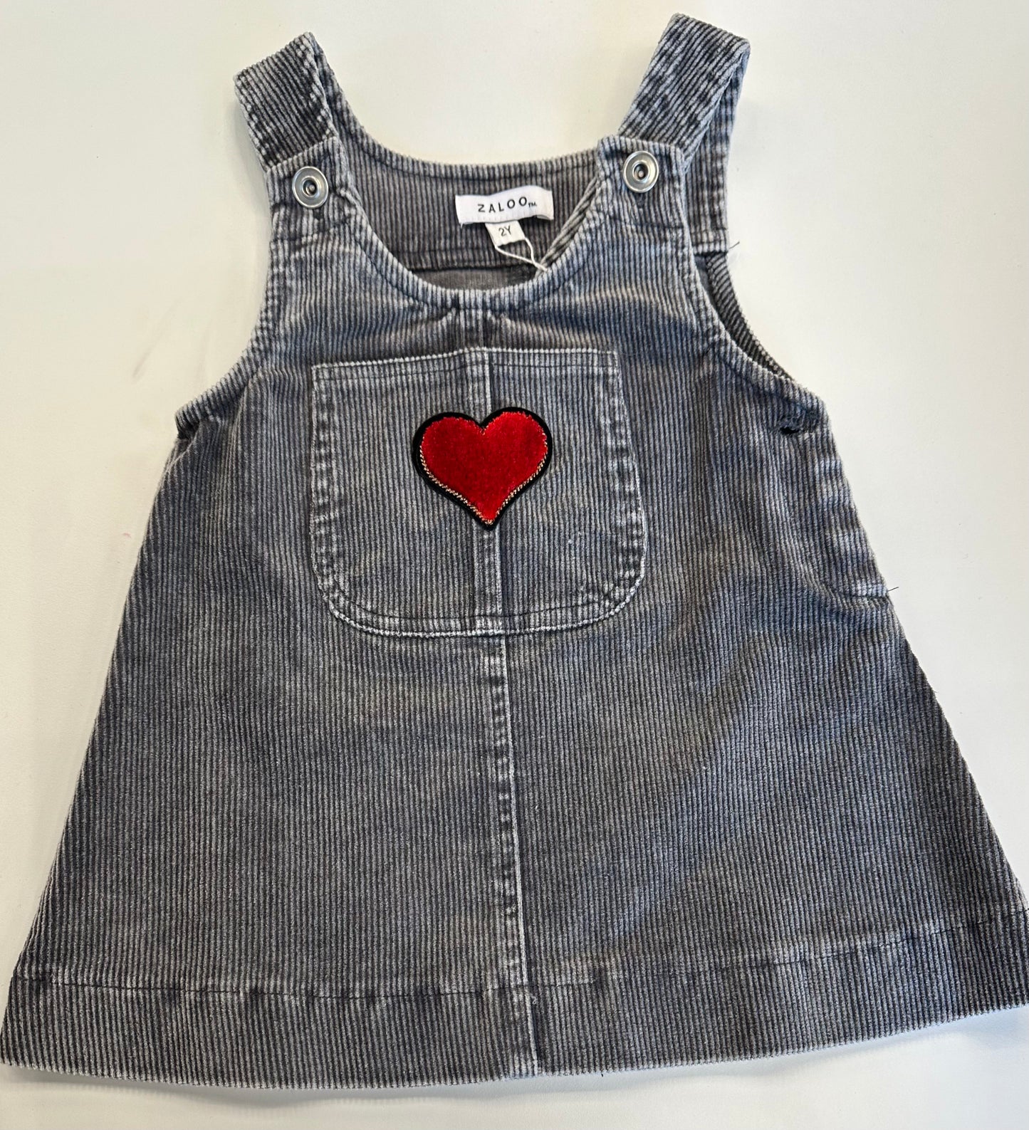 Best Friendz Cord Heart jumper 2Y-14Y)