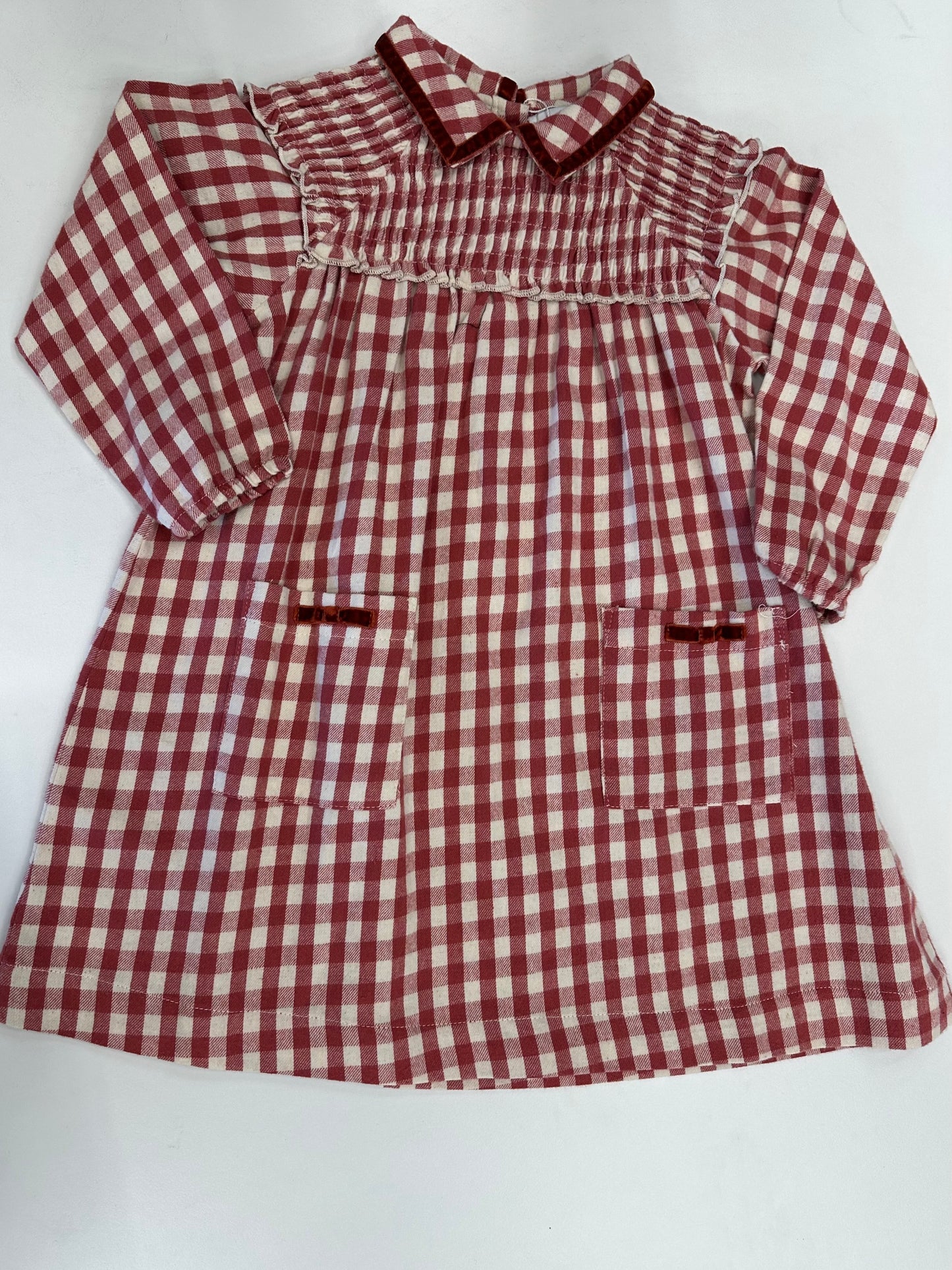 Best Frendz brick checked Dress ( SZ 4-10 )