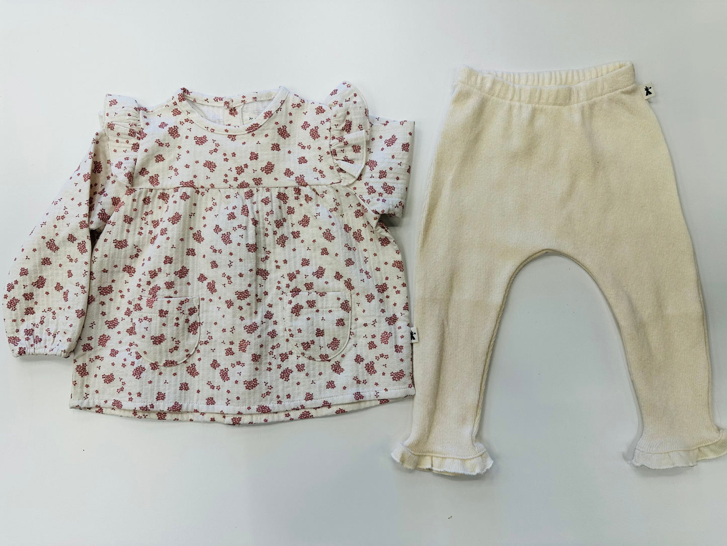 Petit Indi two pieces floral ( Sz 9m - 24m )