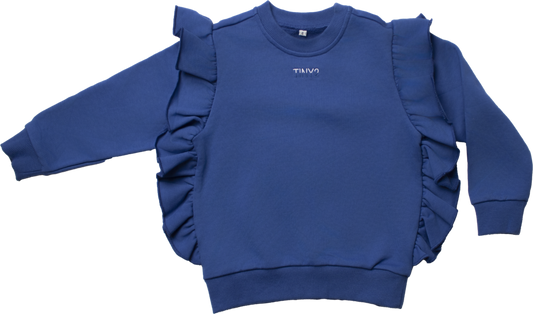 Tiny Too Blue Ruffle Top (12m-14Y)