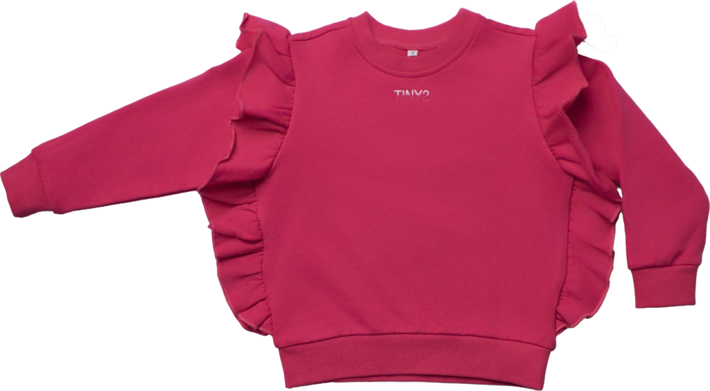 Tiny too Ruffle Top pink (12m -10y)