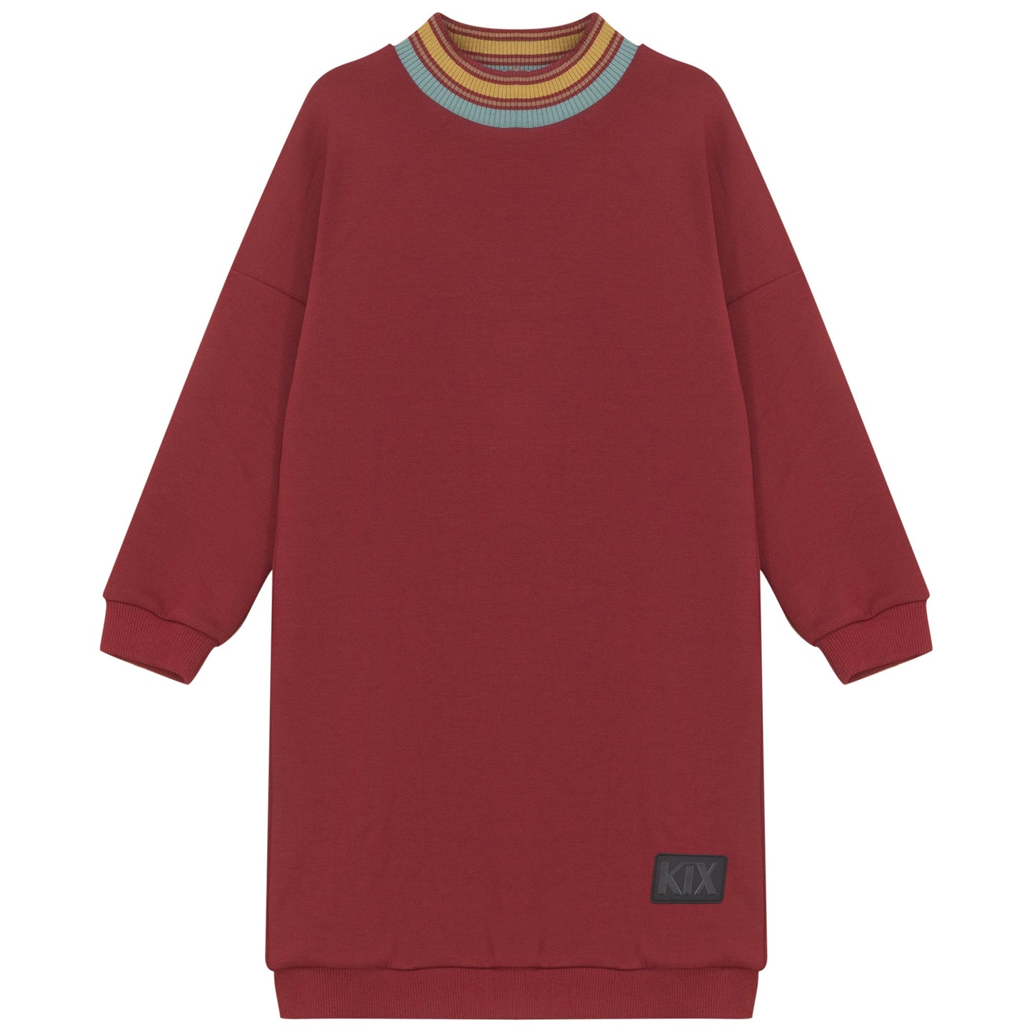 Kix6440 striped scuba sweat dress (SZ 3-14)