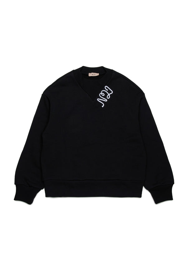 N'21 felpa black sweat (SZ 10-16)