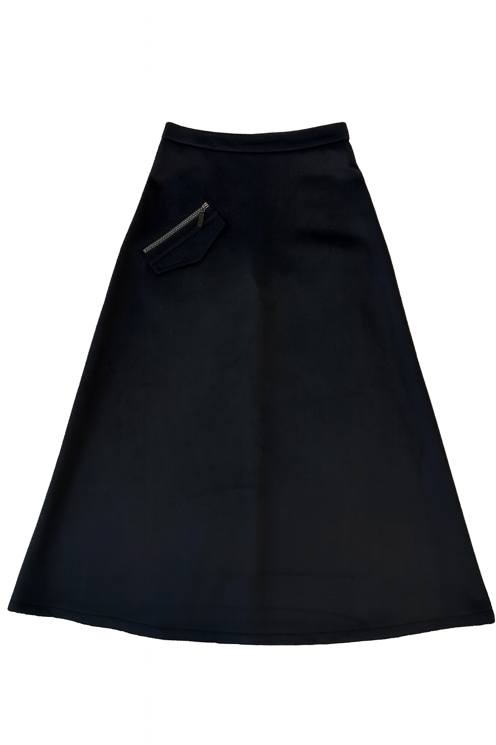 Marli Riches Wool Pocket Zipper Skirt - Black (12 to 22)