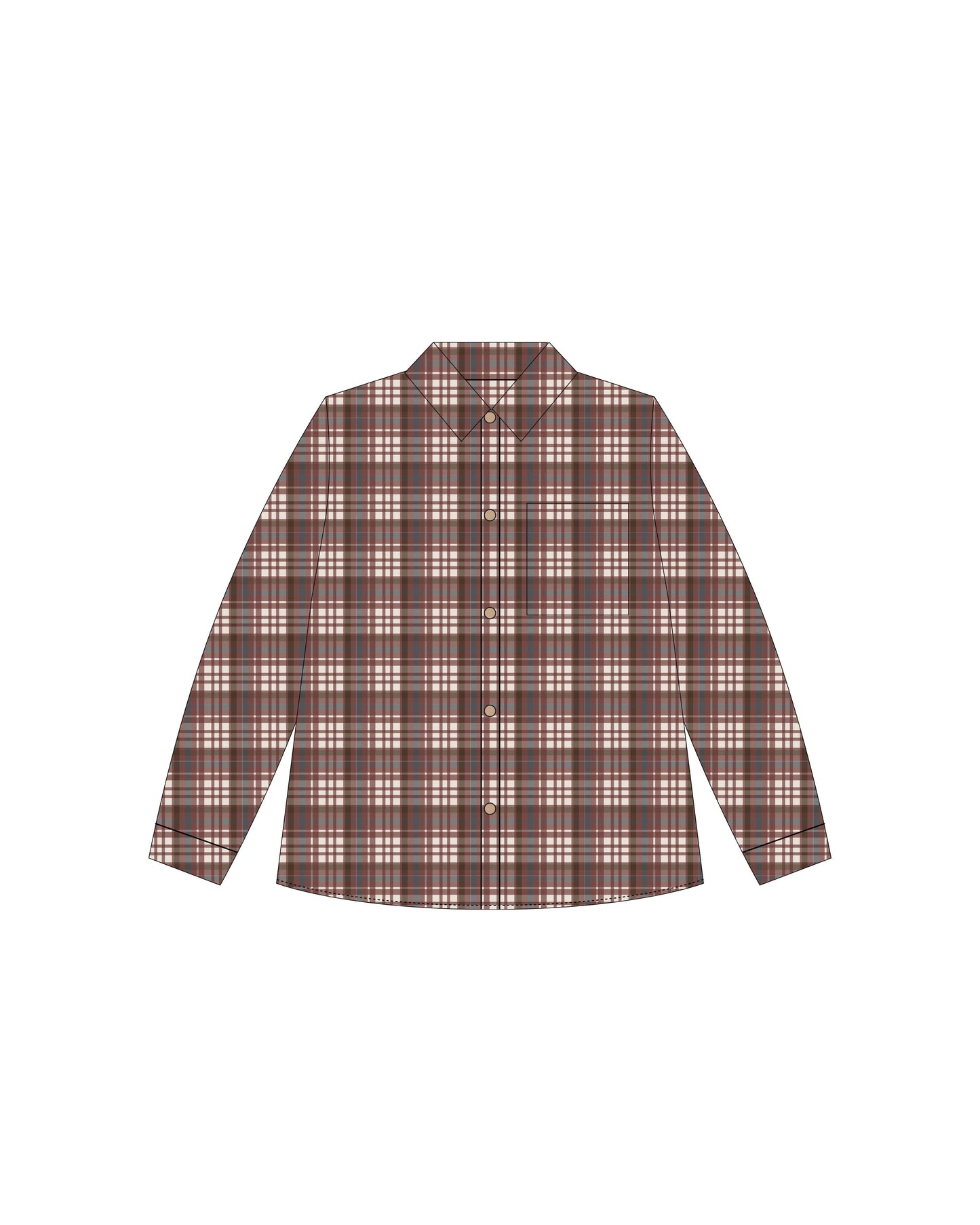Rylee Cru265 plaid shirt (SZ 2-8yr)