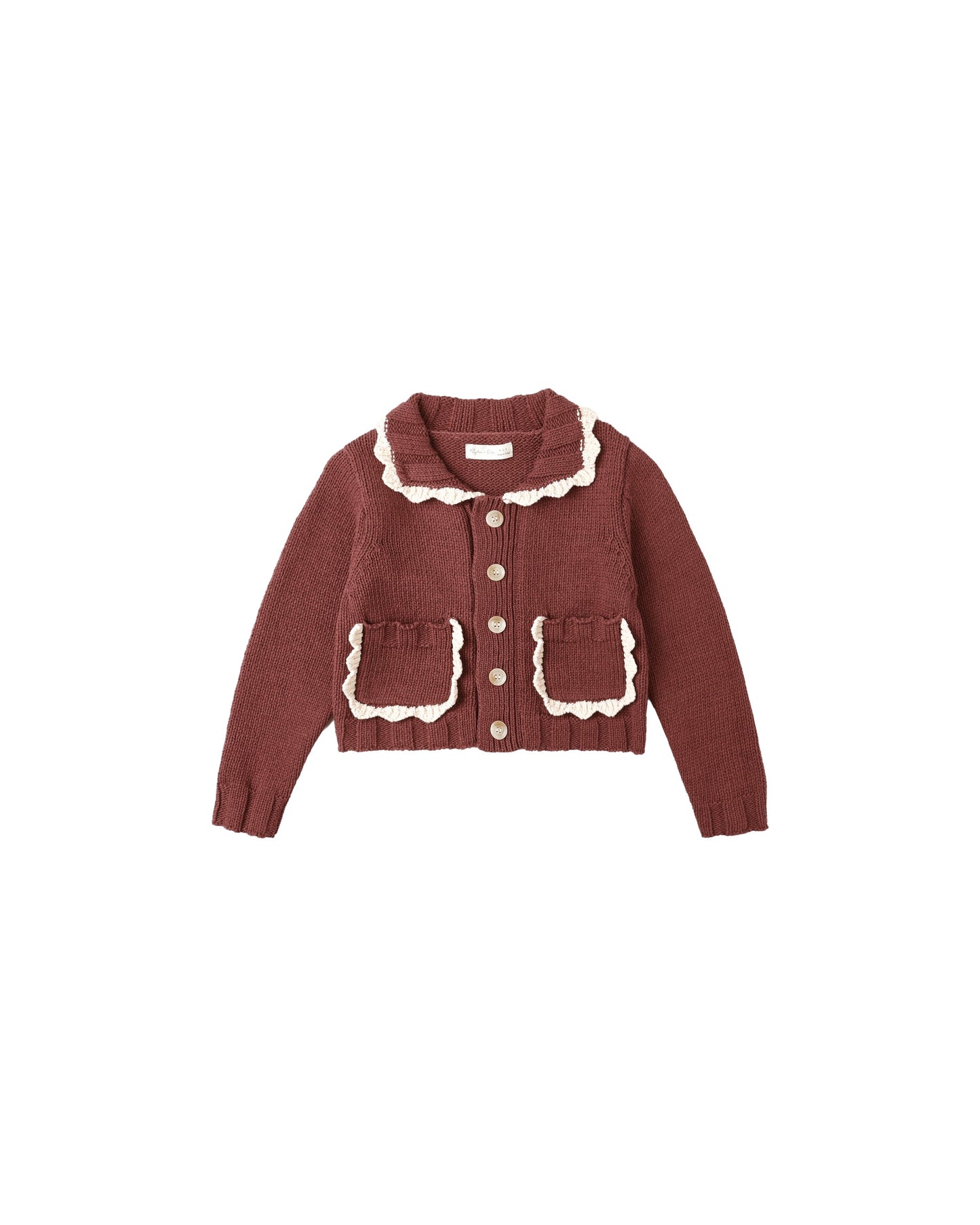 Rylee Cru861 burgundy cardigan (SZ 2-8yr)