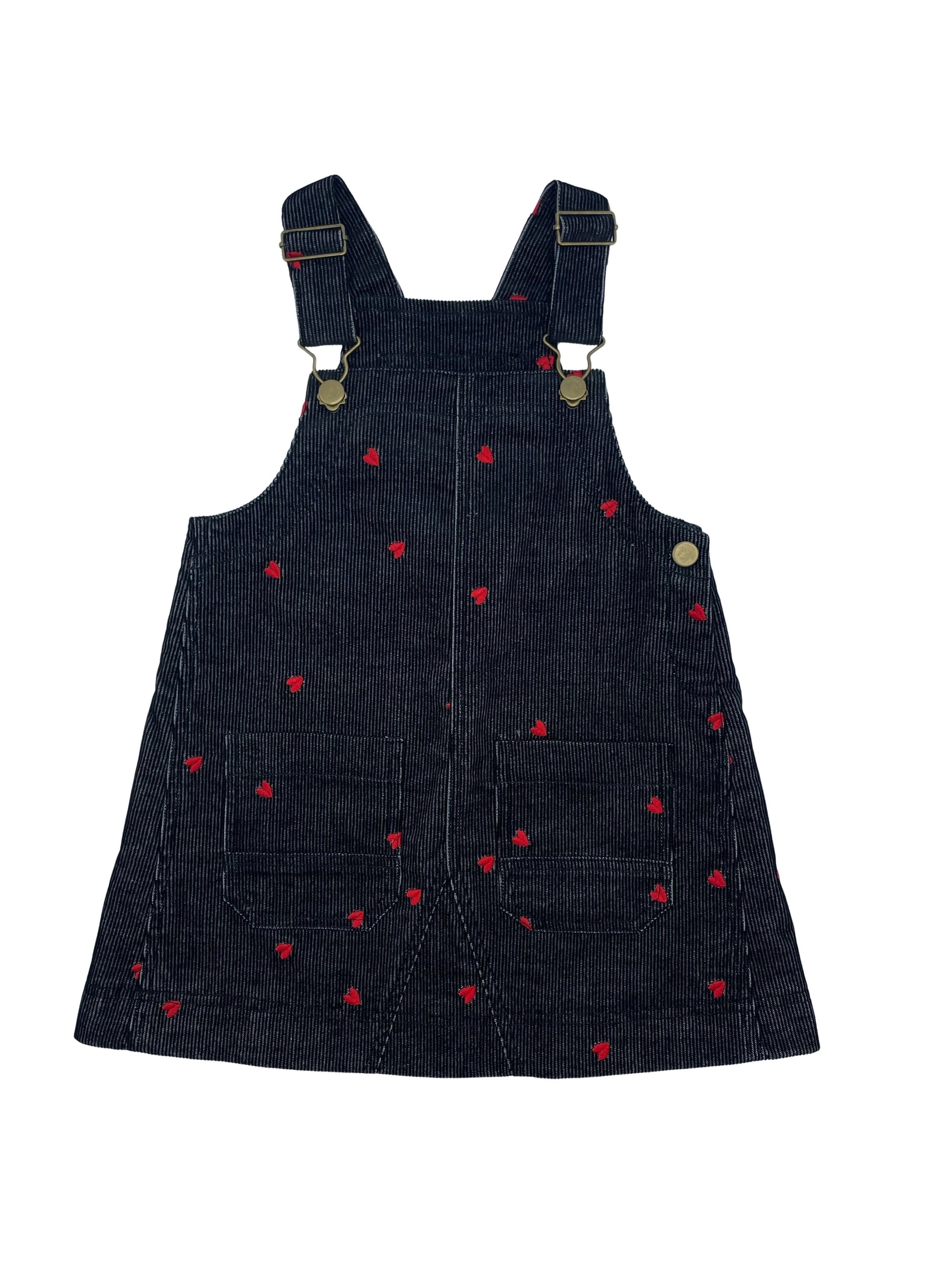 Zaloo hearts matching capsule — coordinated heart prints, 9 months to 16 years
