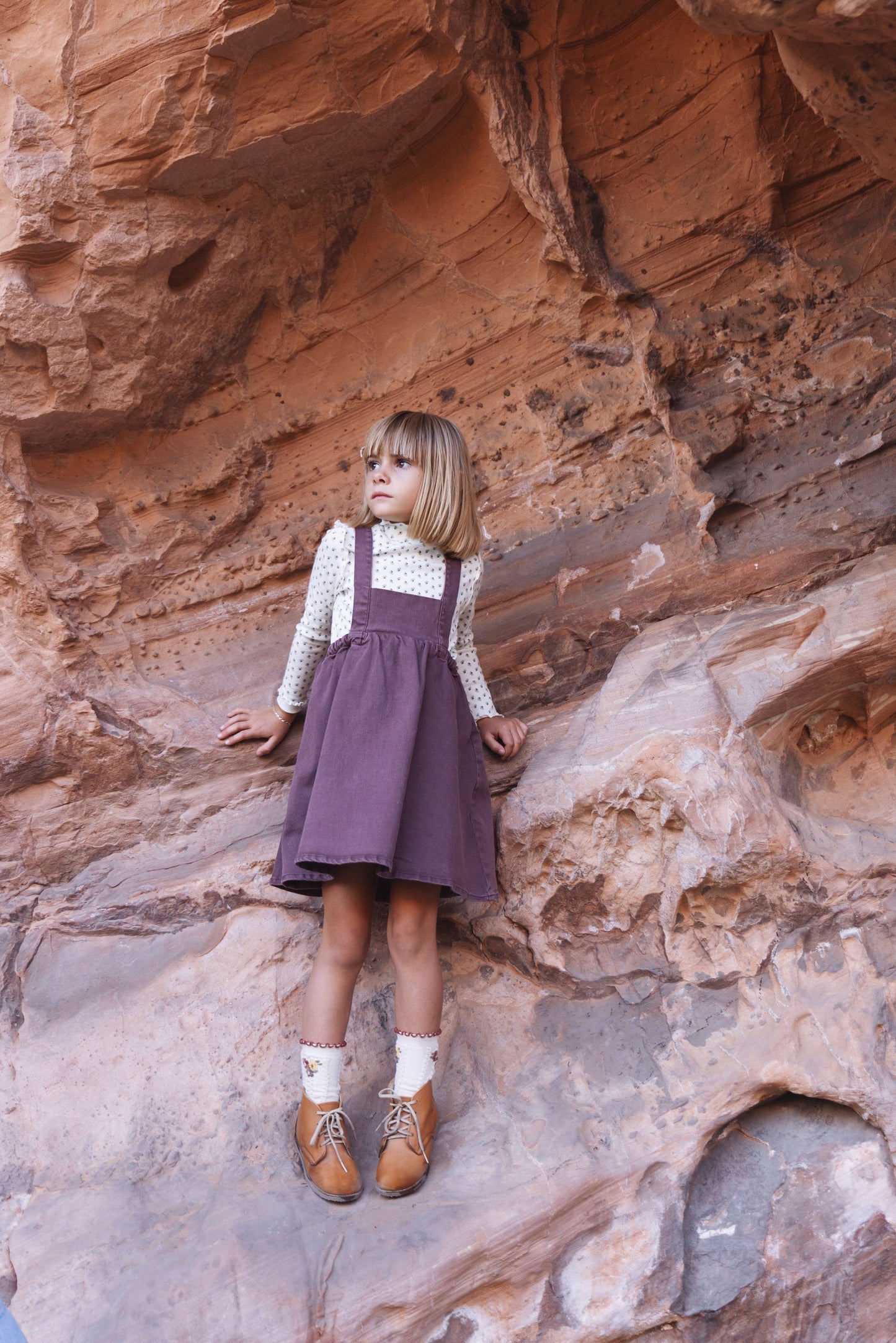 Kin Kin Denim bib Jumper ( Sz 2- 10 )