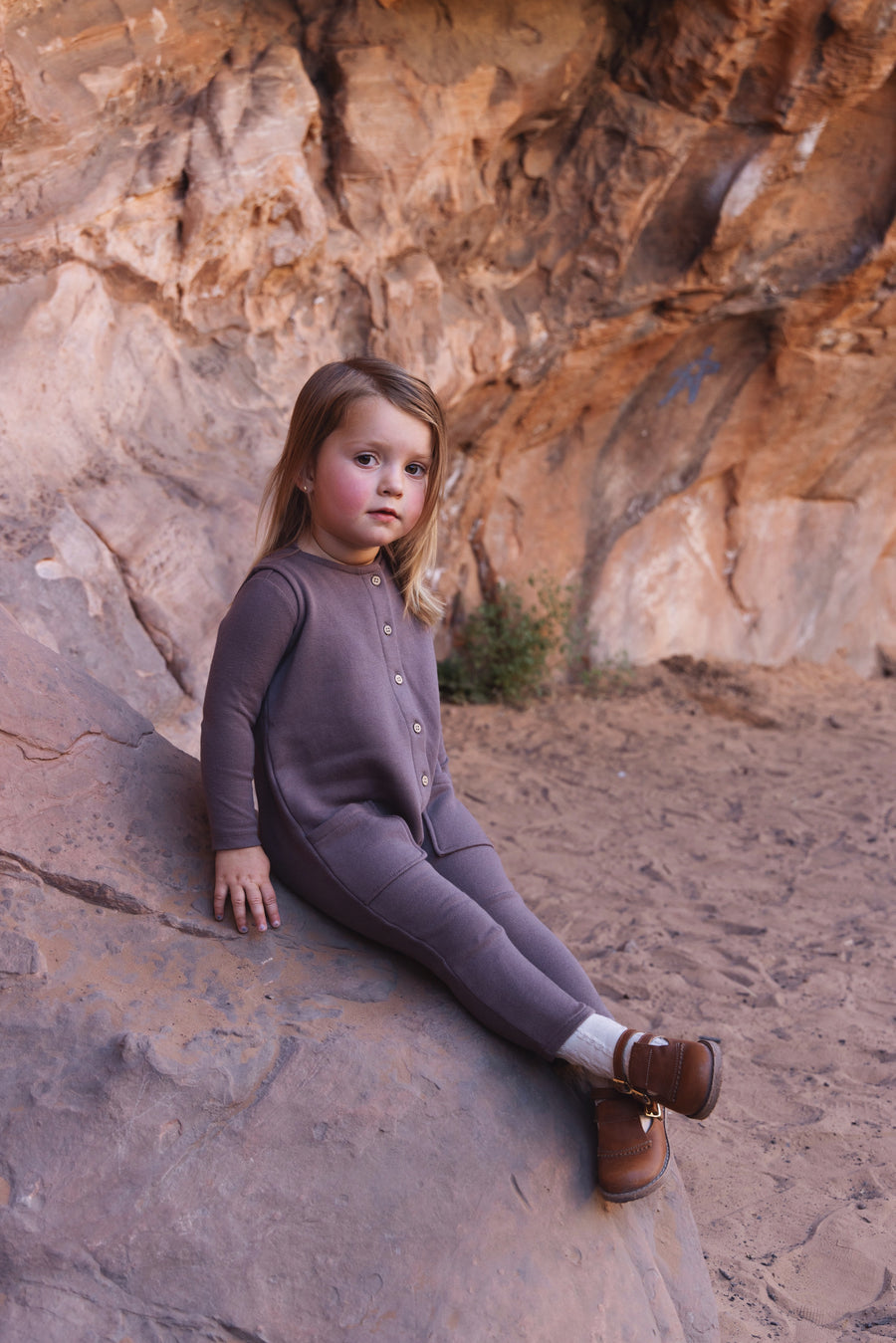 Kin Kin Baby jumpsuit ( SZ 9m - 3 )