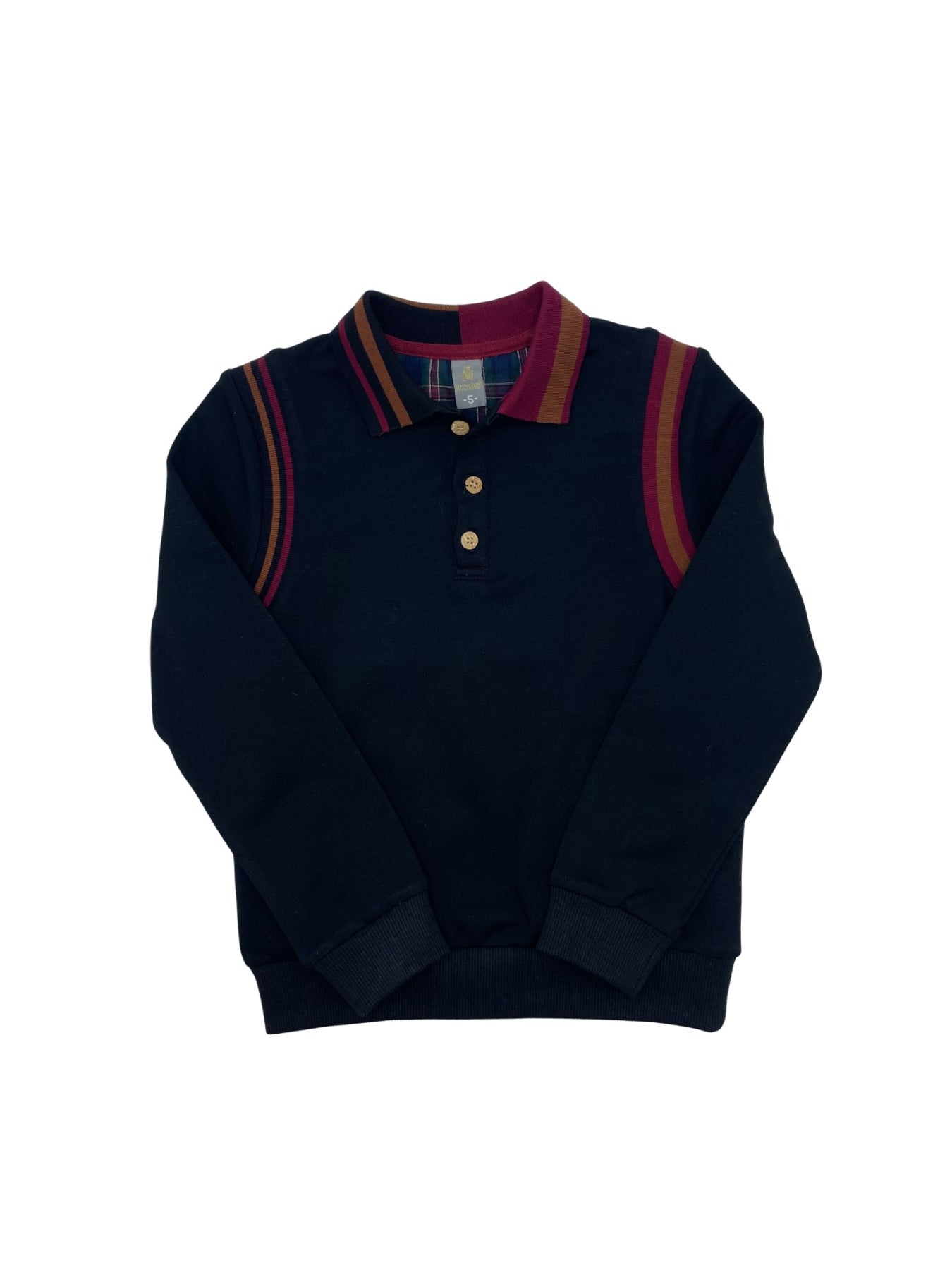 Best Frendz Ribbed Armhole polo ( SZ 4-22 )