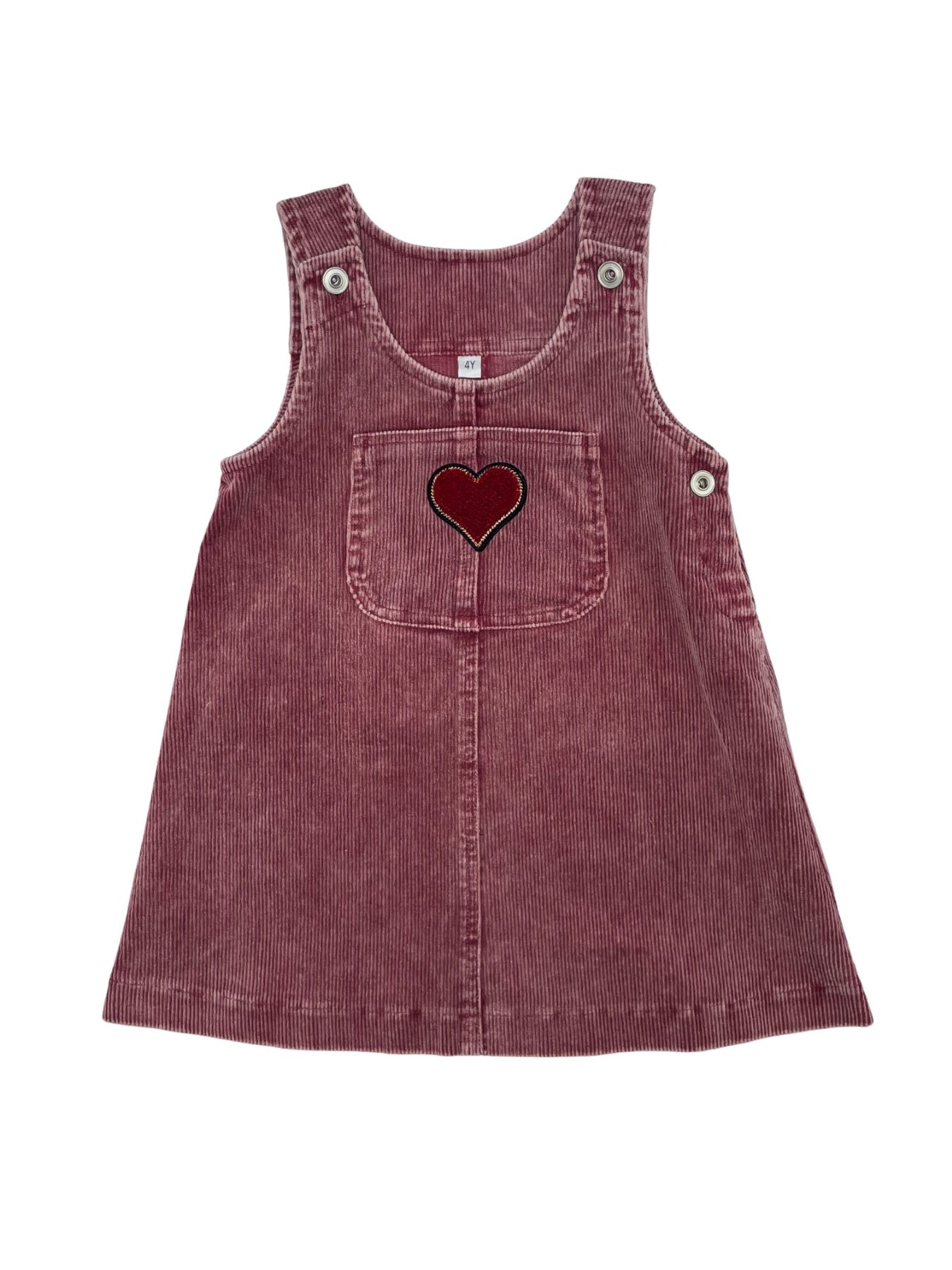 Best Friendz Cord Heart jumper 2Y-14Y)