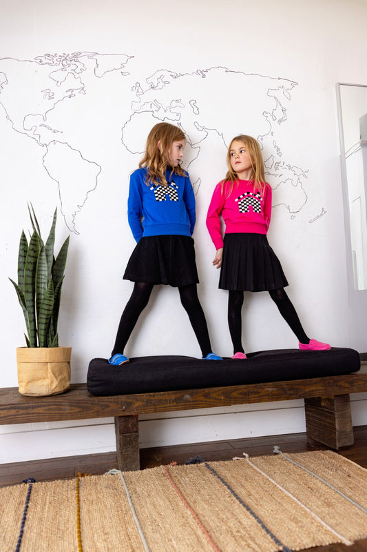 Best Frendz Checkered top ( 10-16 )