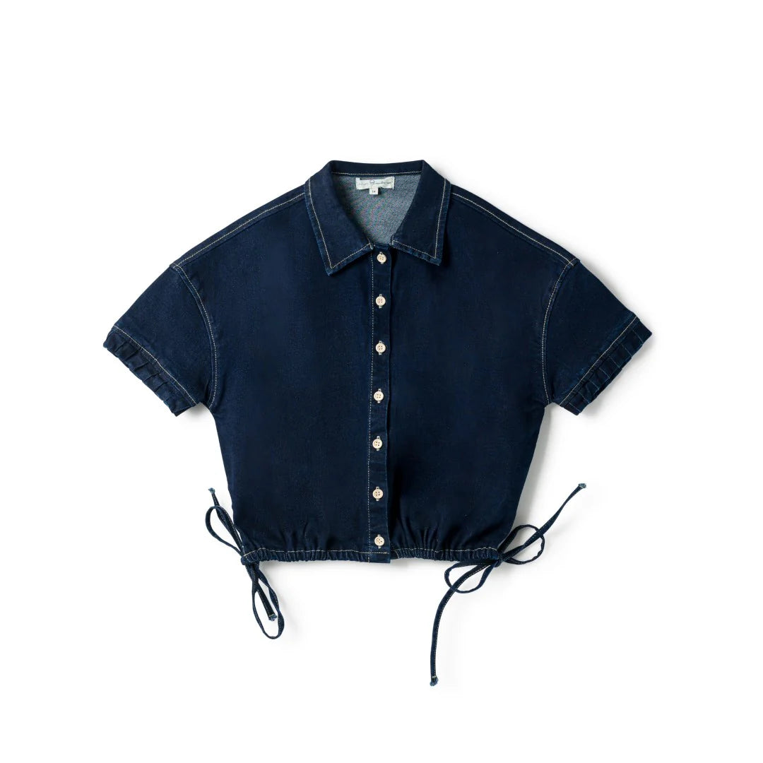 Birham On the Sea Teen Drawstring Top ( SZ 12 - 22 )