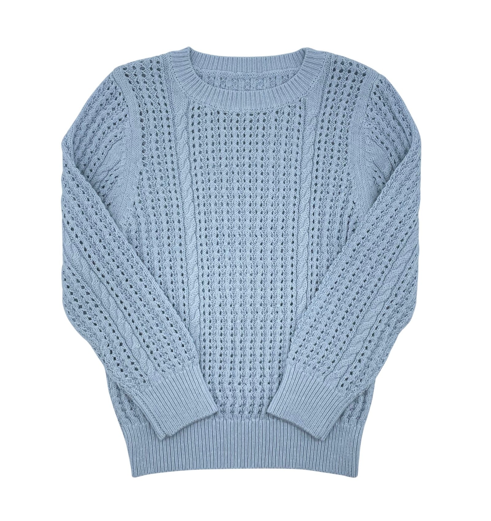 Best Frendz Sky Openwork cable Crew ( Sz 6 - 16 )