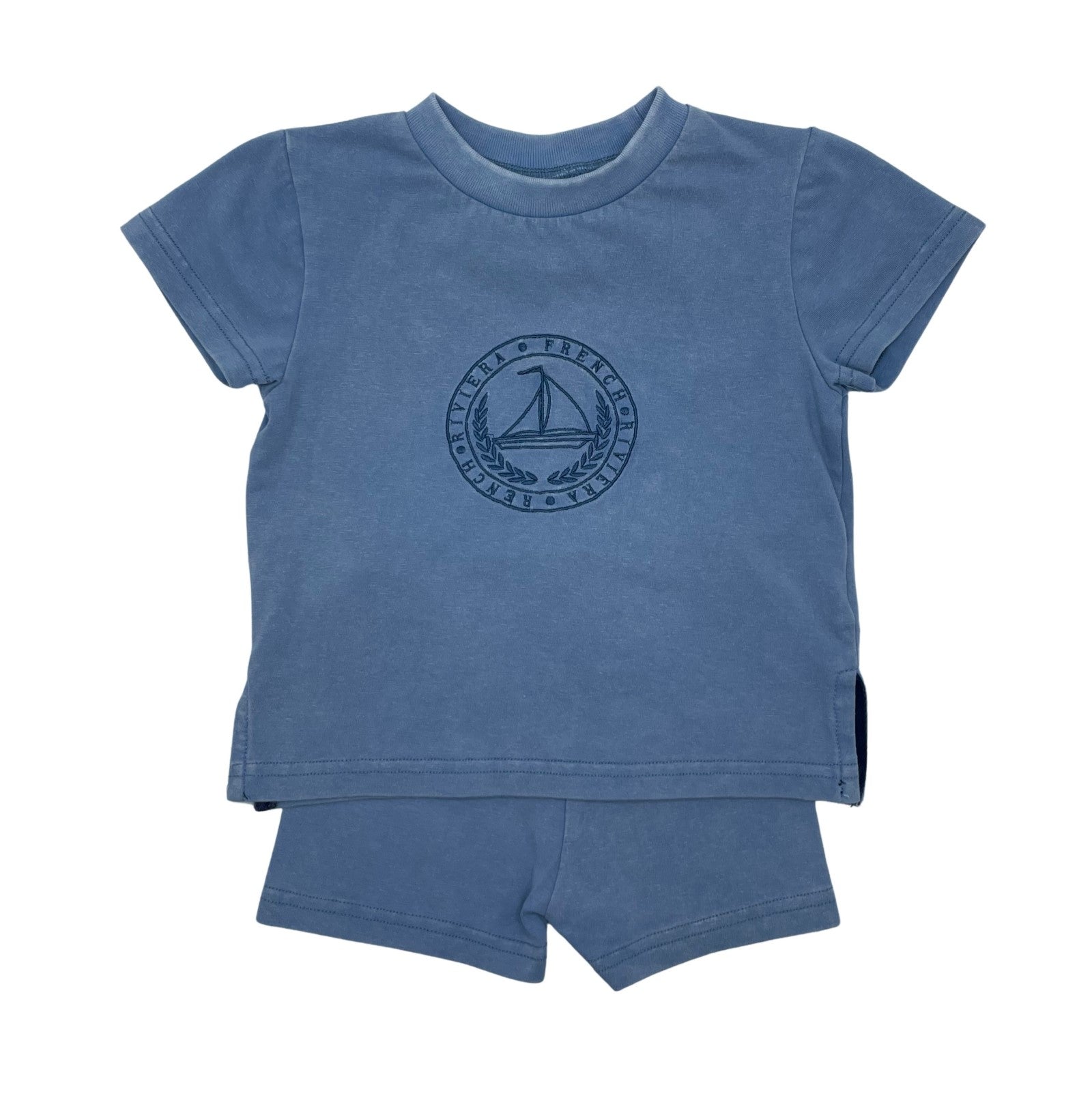 Best Frendz Nautical Logo 2 Pc ( SZ 12m - 3 )