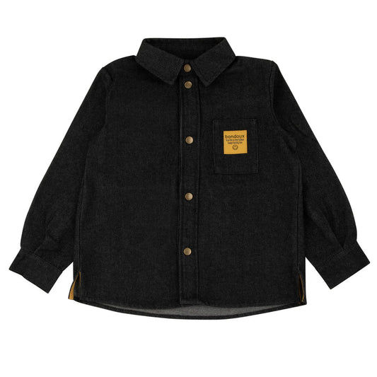 Bondoux  Black shirt ( SZ 3 - 12 )