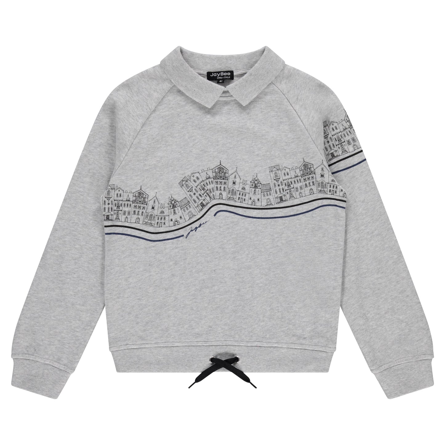 Jay Bee Graphic sweatshirt Polo ( SZ 6 - 16 )
