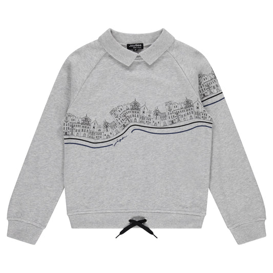 Jay Bee Graphic sweatshirt Polo ( SZ 6 - 16 )
