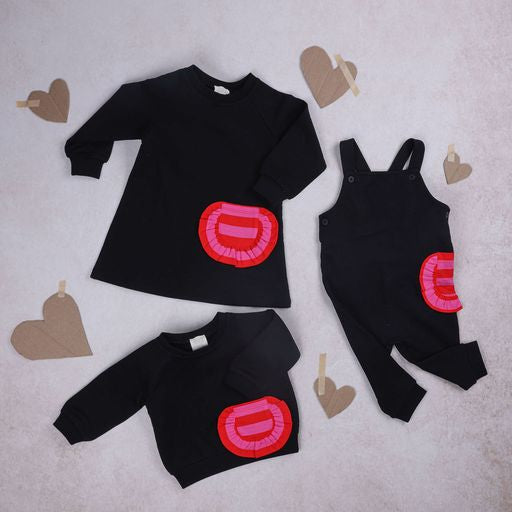 Mini P striped pocket dress (SZ 2-14)