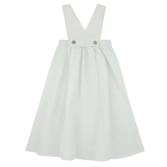 Bondoux white demin jumper (Sz 2 - 10 )