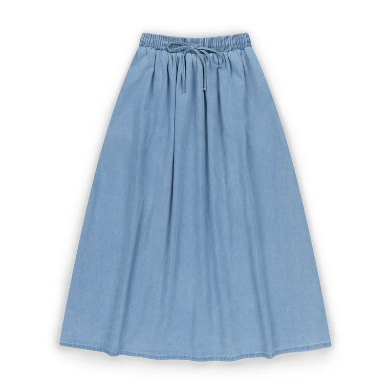 kai Kelly Chambray maxi Skirt (SZ 12 - 18 )