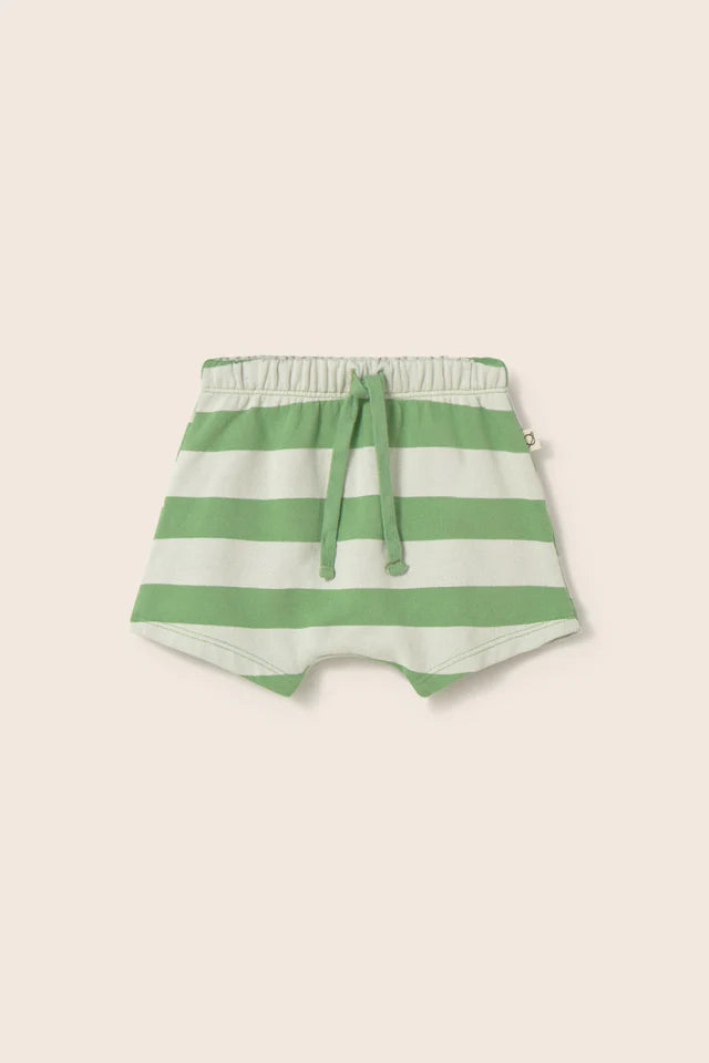 Little Cozmo Striped Fleece Baby Shorts( SZ 12m - 24m )