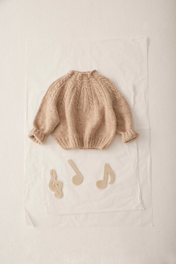 Cozmo Tweed mock neck baby sweater ( Sz12m - 24m )