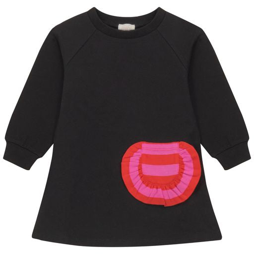 Mini P striped pocket dress (SZ 2-14)