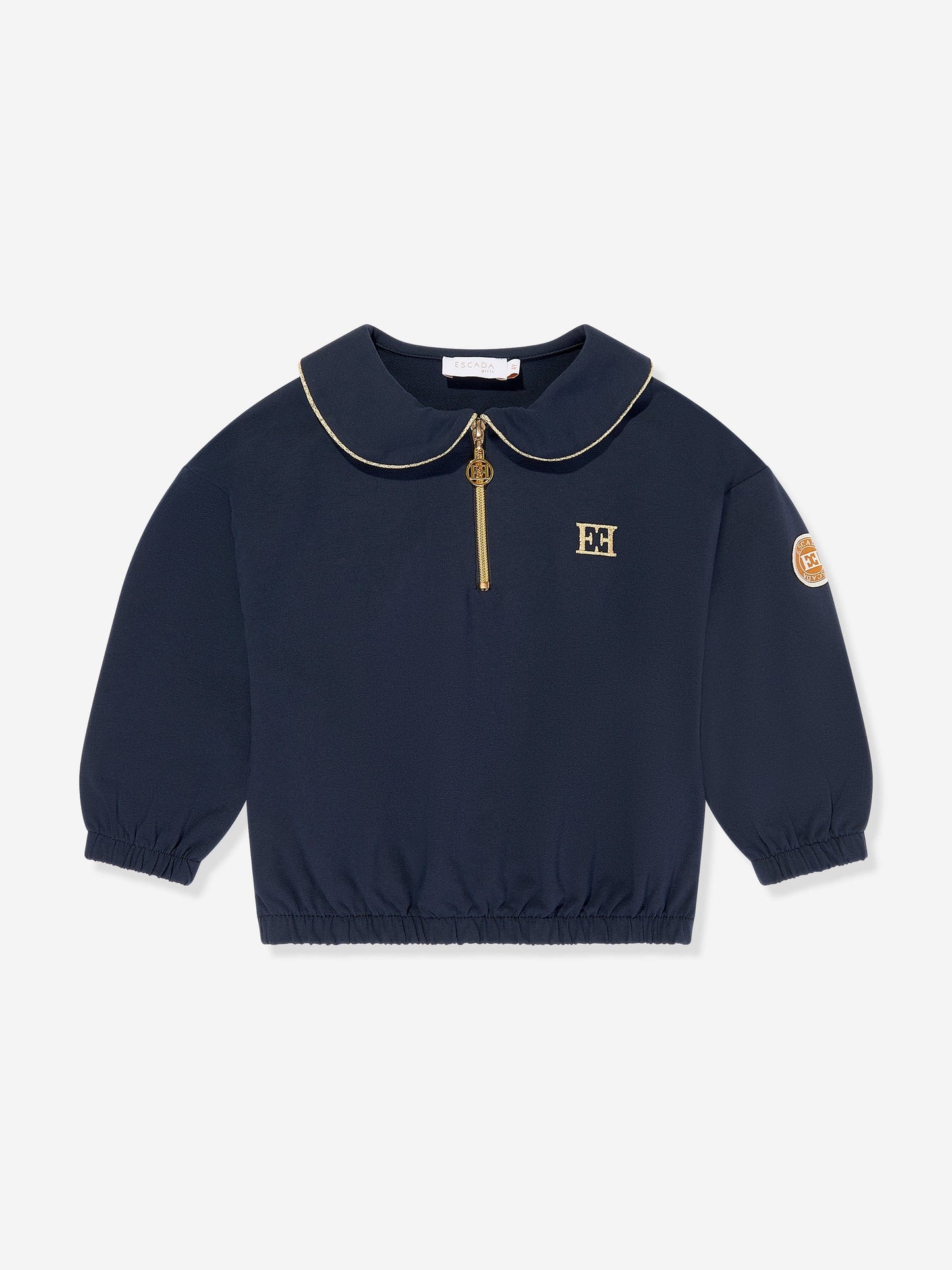 Escada Navy Jersey (SZ 10-16)