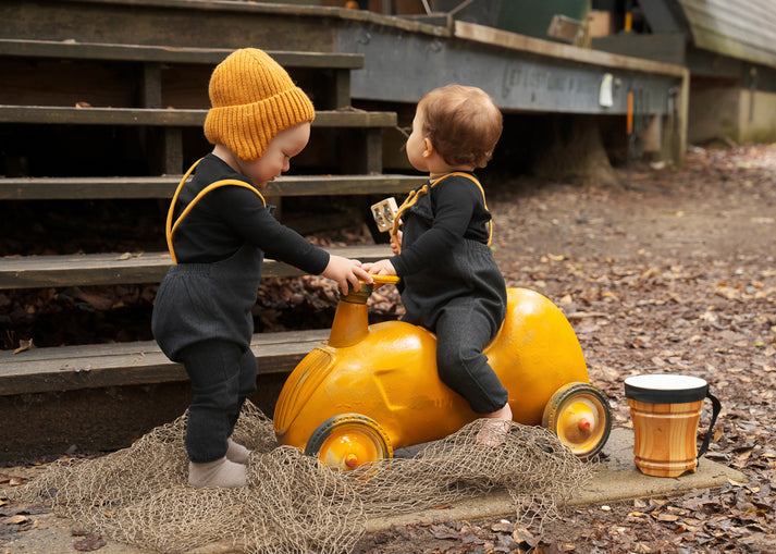 Bondoux Girls Yellow Romper ( Sz 18m and 24m )