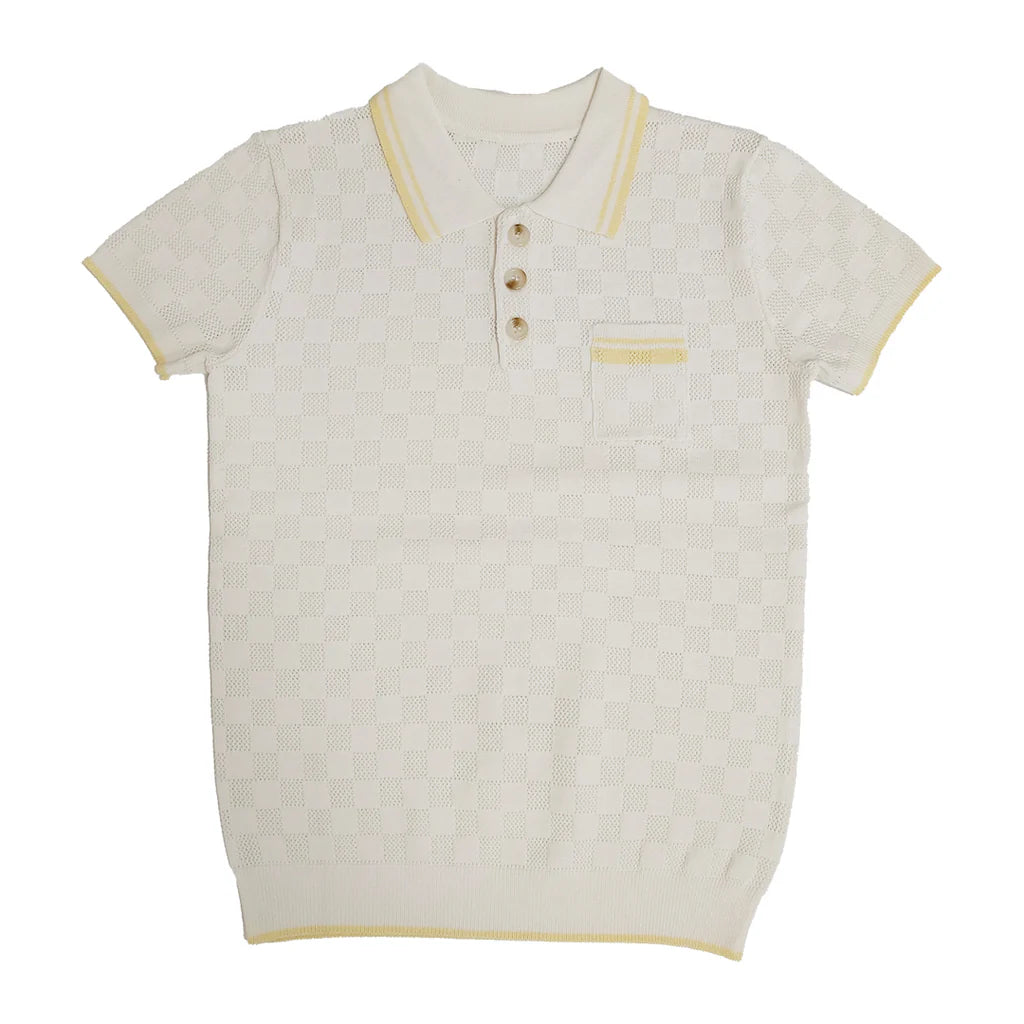 Kipp Butter Indigo Knit Sweater ( SZ 3 - 12 )