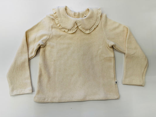 Petit Indi white sweater ( SZ 18m - 10 )