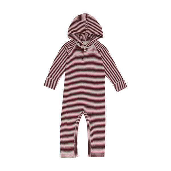 Numu hooded jumpsuit (SZ 9m-2yr)