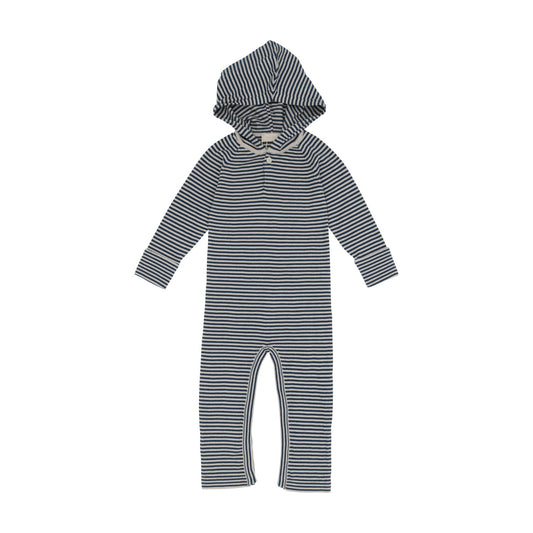 Numu hooded jumpsuit (SZ 9m-2yr)