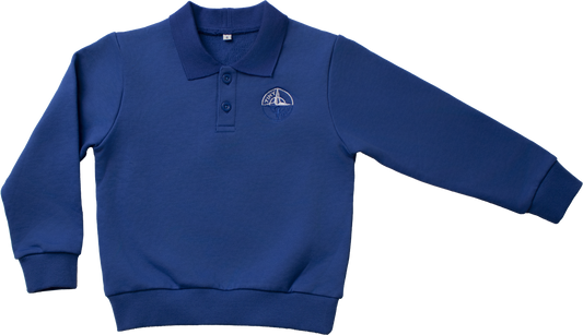 Tiny Too Blue Polo (4y-10y)