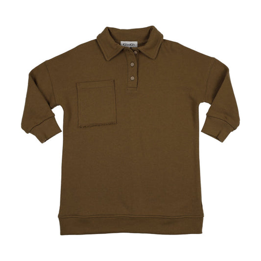 The Embee Striped Scuba SweatDress (SZ  3 - 14 )