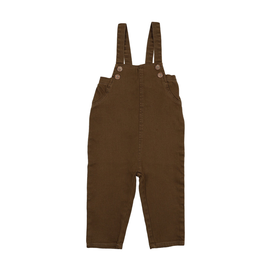 Kin Kin  Green Bronze  baby Overall ( Sz 9m  - 3 )