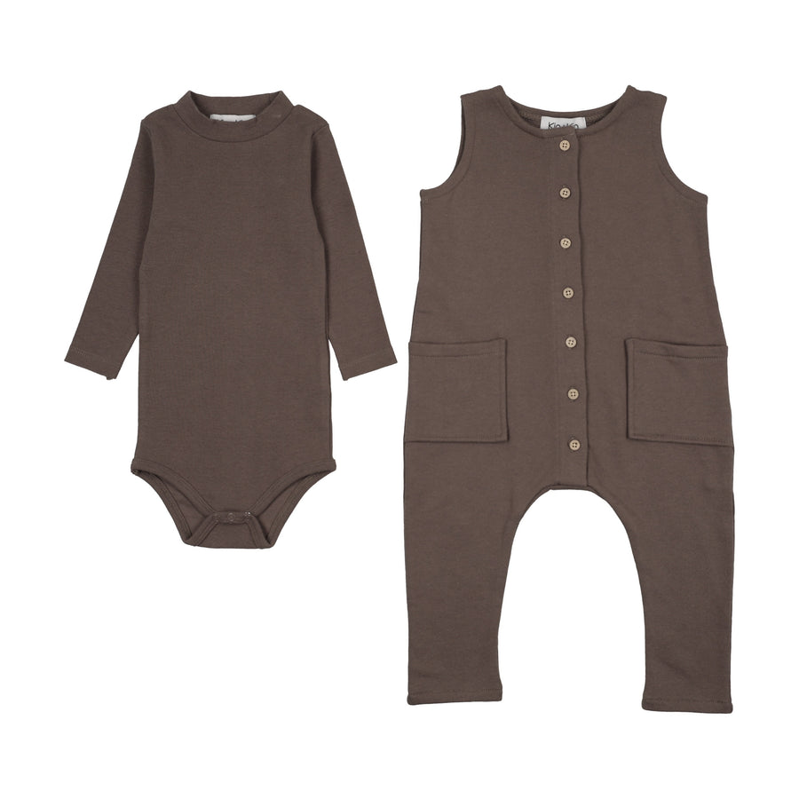 Kin Kin Baby jumpsuit ( SZ 9m - 3 )