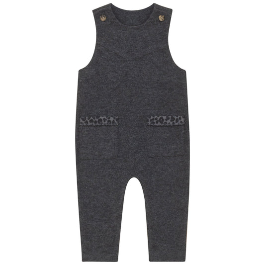 Pompomme6544 printed detail romper (SZ 12-24m)