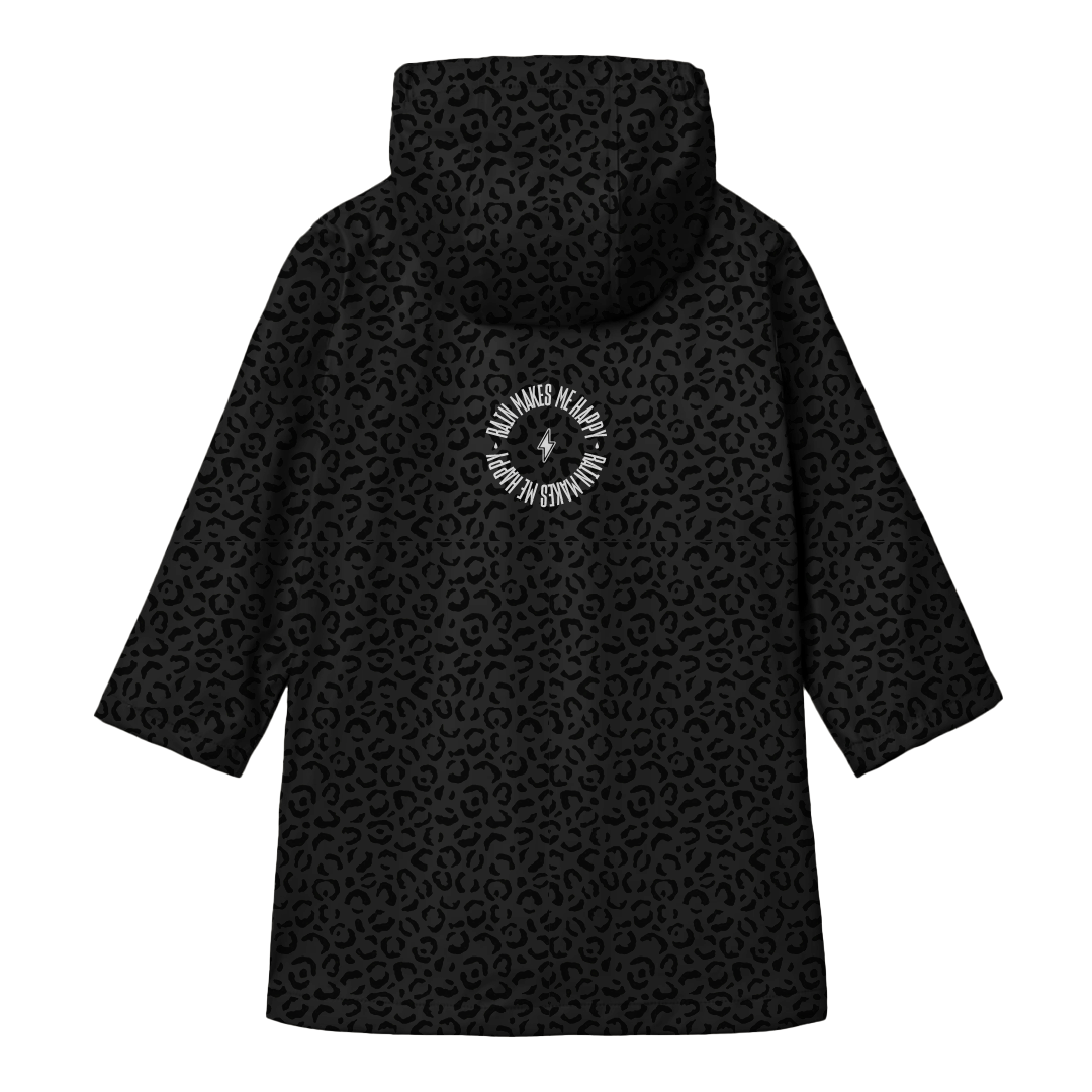 OLO Raincoat leopard black (3-16)