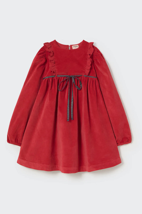 Cozmo velvet Velour Dress ( Sz 2 - 4 )