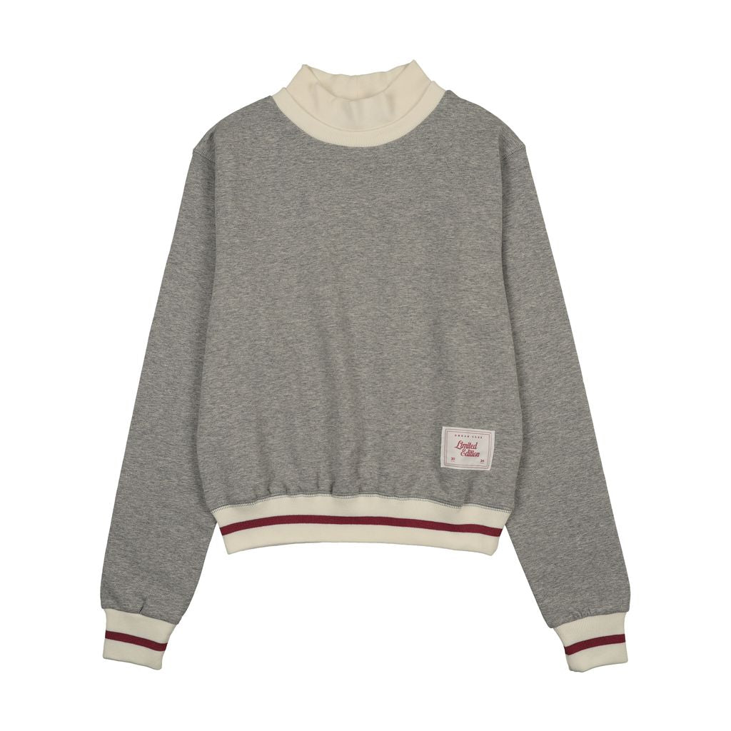 Urban Edge Marled Grey Turtle Neck - Marled Grey (12Y-22Y)