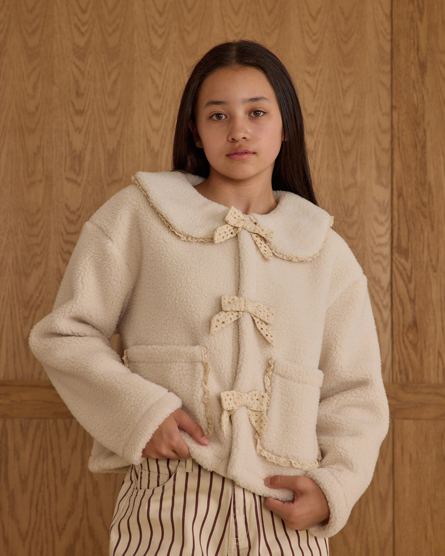 Rylee Cru863 shearling teens coat (SZ XS-M)