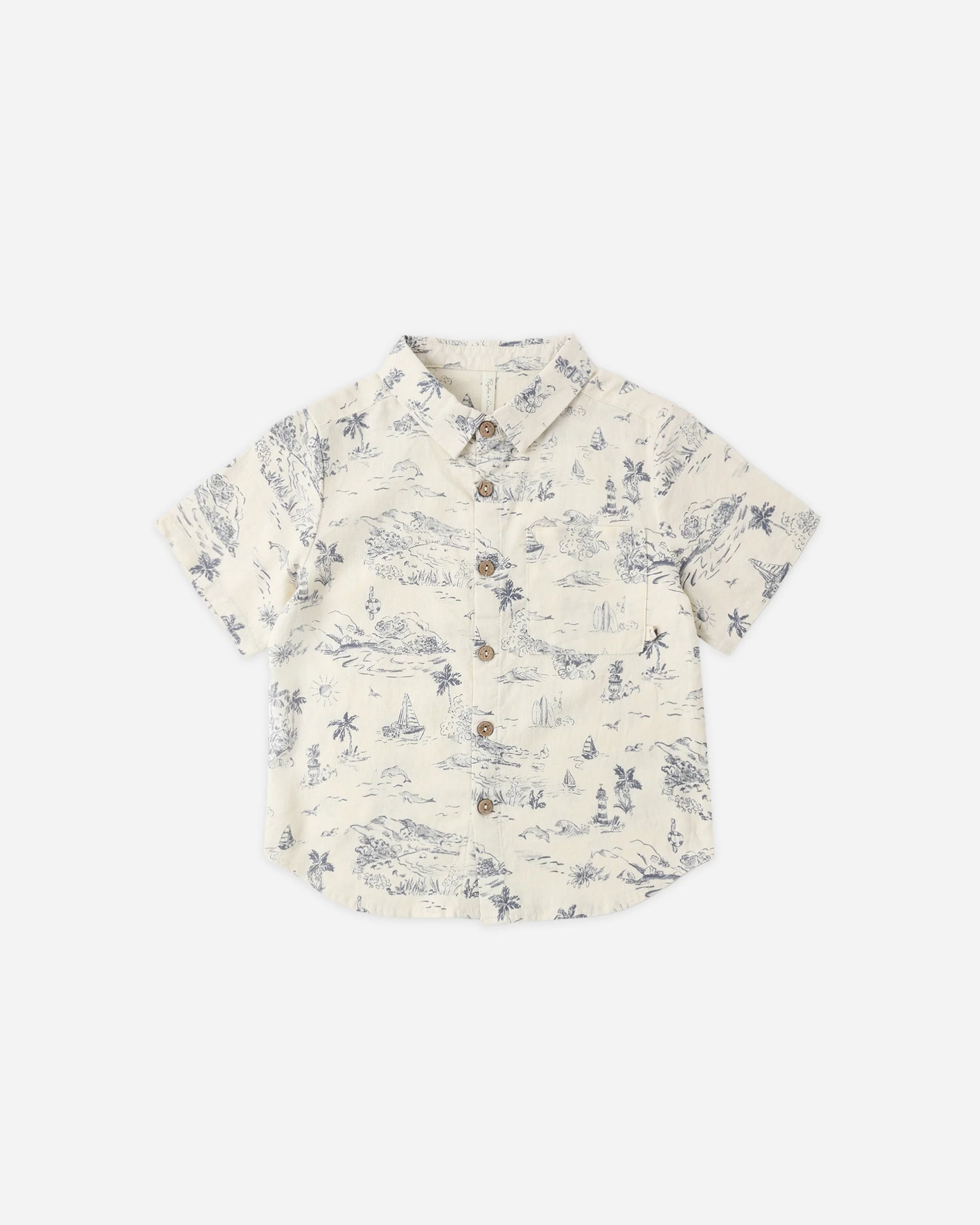 Rylee cru Ocean short sleeve ( SZ  18m - 7 )