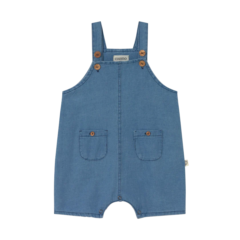 Litlle Cozmo Chambray Overall ( SZ 9m- 24m )